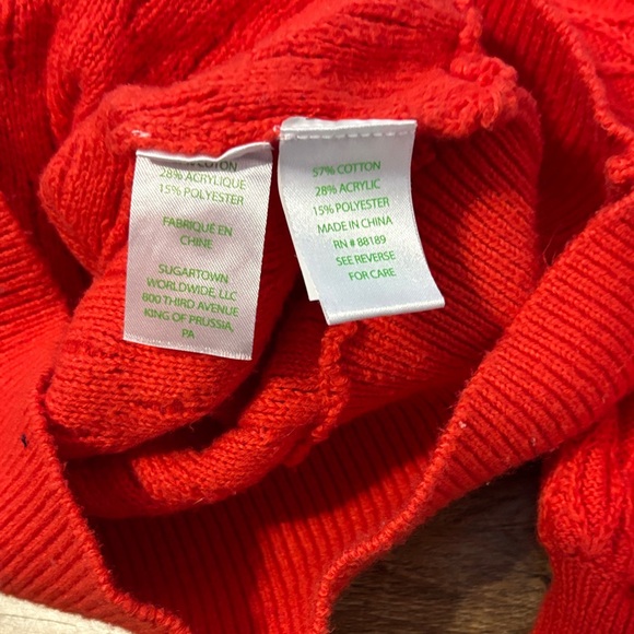 Lilly Pulitzer Red Textured Blouse - Picture 5 of 6